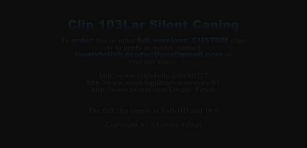  Clip 103Lar Silent Caning - FACE - Full Version Sale $7